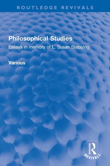 bokomslag Philosophical Studies
