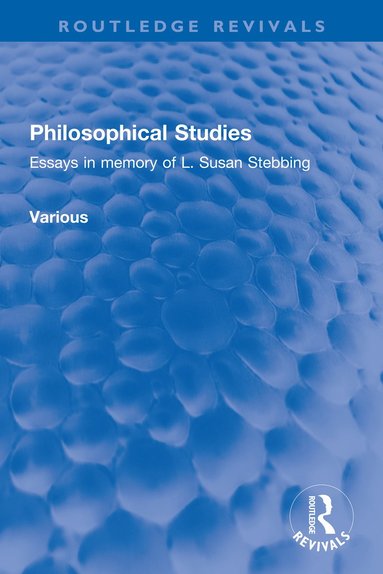 bokomslag Philosophical Studies