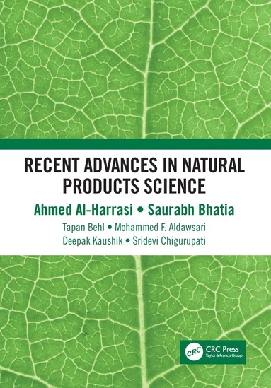 bokomslag Recent Advances in Natural Products Science