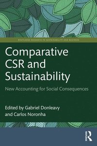bokomslag Comparative CSR and Sustainability