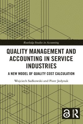 bokomslag Quality Management and Accounting in Service Industries