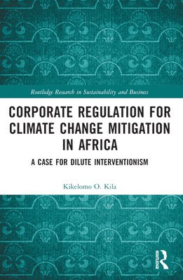 Corporate Regulation for Climate Change Mitigation in Africa 1