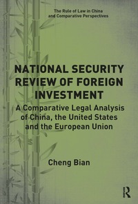 bokomslag National Security Review of Foreign Investment