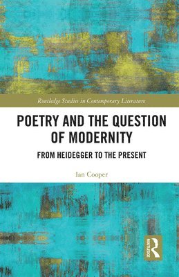 Poetry and the Question of Modernity 1