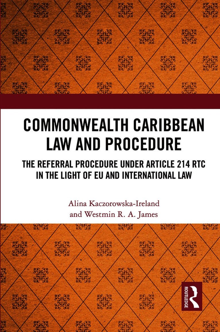 Commonwealth Caribbean Law and Procedure