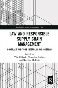 bokomslag Law and Responsible Supply Chain Management