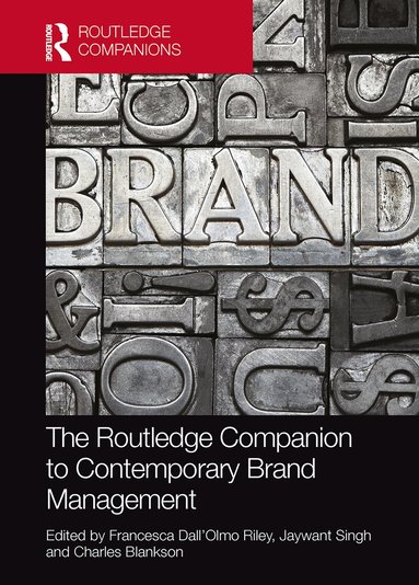 Francesca Dall'Olmo Riley, Jaywant Singh, Charles Blankson - Routledge Companion to Contemporary Brand Management, Häftad