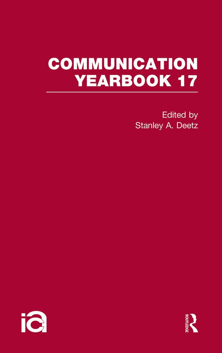 Stanley Deetz - Communication Yearbook 17, Häftad