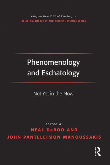 bokomslag Phenomenology and Eschatology