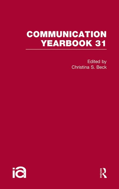 Routledge-Cavendish, Christina Beck - Communication Yearbook 31, Häftad