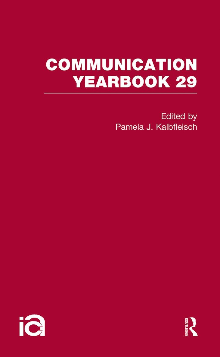 Pamela J. Kalbfleisch - Communication Yearbook 29, Häftad