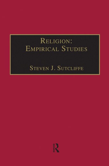 bokomslag Religion: Empirical Studies