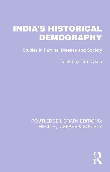 bokomslag India's Historical Demography