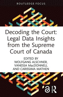 Decoding the Court: Legal Data Insights from the Supreme Court of Canada