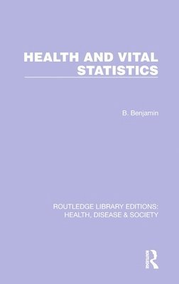 Health and Vital Statistics 1