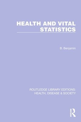 Health and Vital Statistics 1