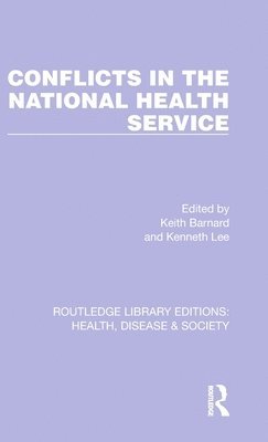 Conflicts in the National Health Service 1