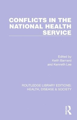 Conflicts in the National Health Service 1