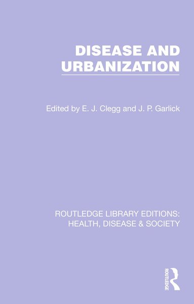 bokomslag Disease and Urbanization