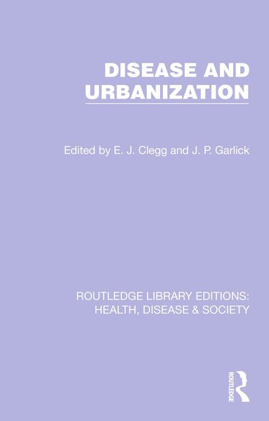 bokomslag Disease and Urbanization