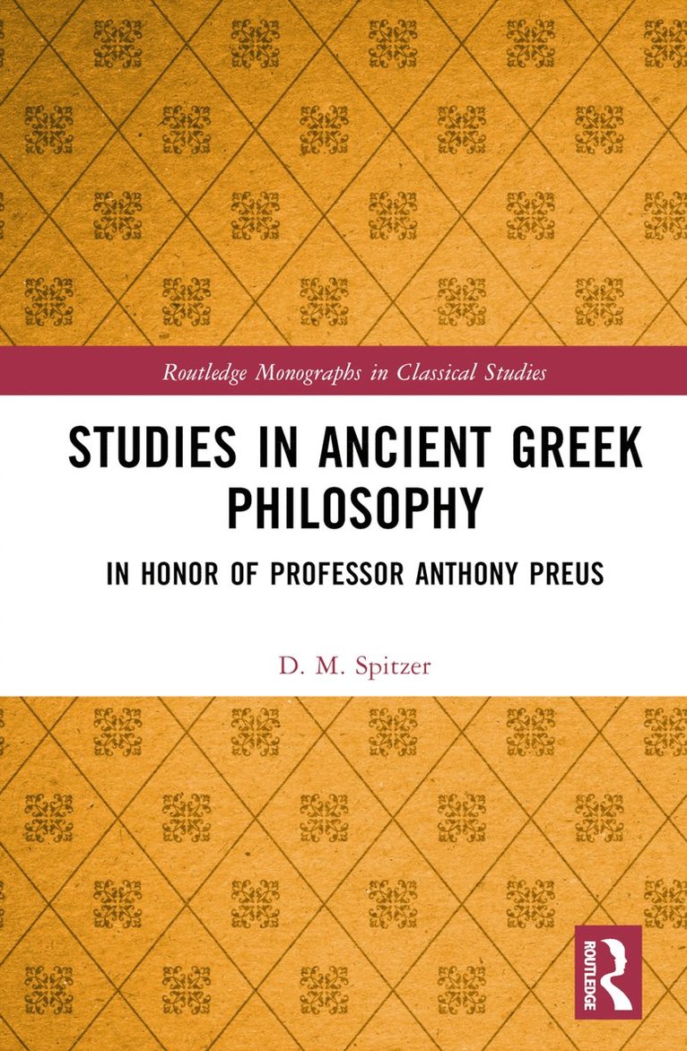 Studies in Ancient Greek Philosophy
