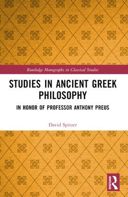 Studies in Ancient Greek Philosophy