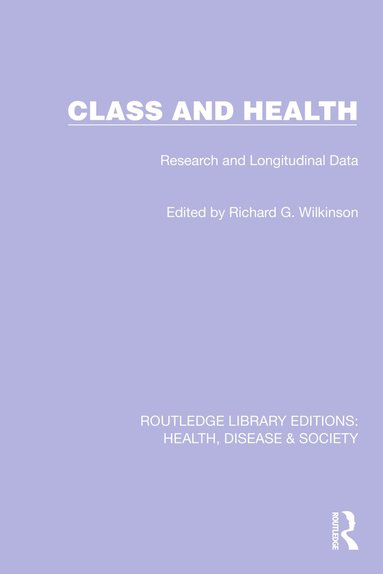 bokomslag Class and Health