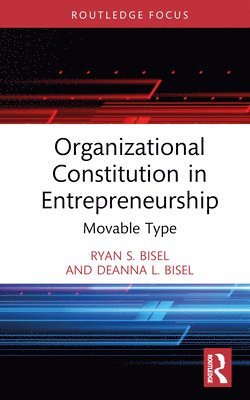 bokomslag Organizational Constitution in Entrepreneurship