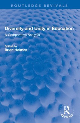 bokomslag Diversity and Unity in Education