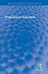bokomslag Post-School Education
