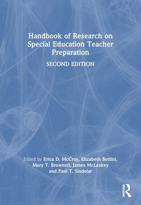 Handbook of Research on Special Education Teacher Preparation 1