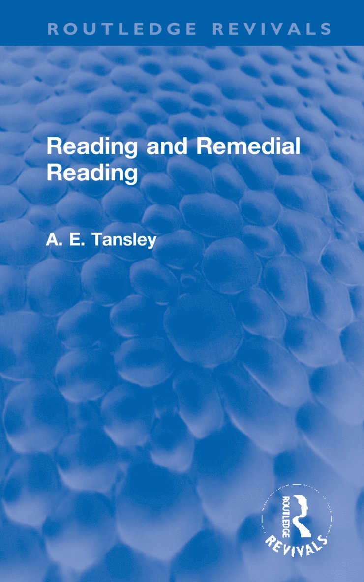 Reading and Remedial Reading 1