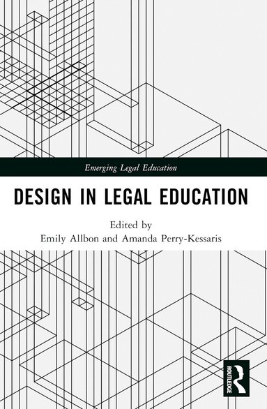 Emily Allbon, Amanda Perry-Kessaris - Design in Legal Education, Häftad