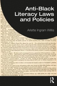 bokomslag Anti-Black Literacy Laws and Policies