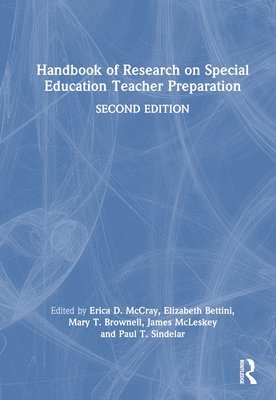 Handbook of Research on Special Education Teacher Preparation 1