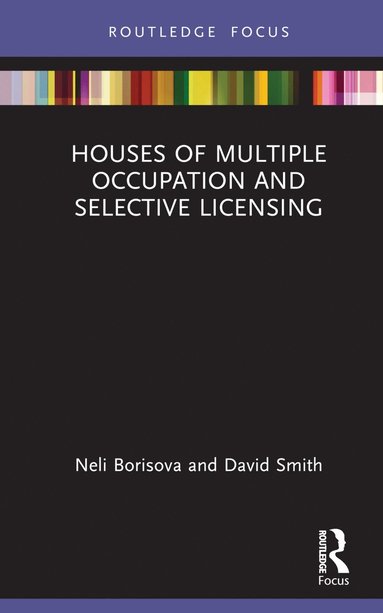 bokomslag Houses of Multiple Occupation and Selective Licensing