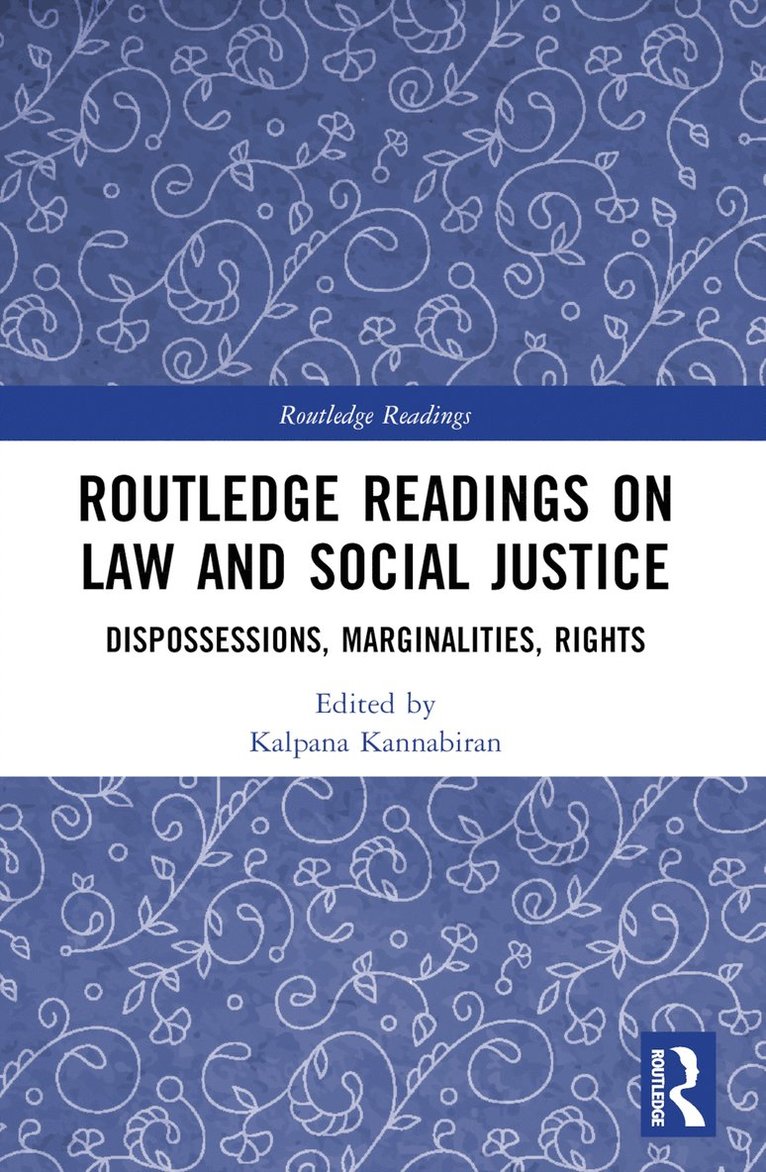 Kalpana Kannabiran, India) Kannabiran, Kalpana (Council for Social Development - Routledge Readings on Law and Social Justice, Häftad