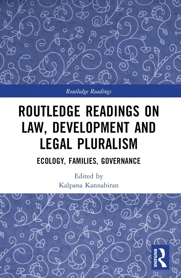 Kalpana Kannabiran, India) Kannabiran, Kalpana (Council for Social Development - Routledge Readings on Law, Development and Legal Pluralism, Häftad