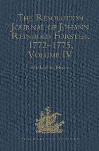 bokomslag The Resolution Journal of Johann Reinhold Forster, 17721775