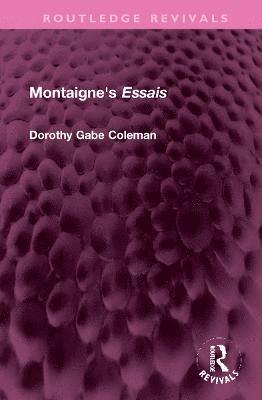 Montaigne's 'Essais' 1