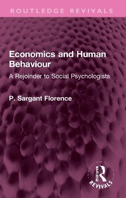 Economics and Human Behaviour 1