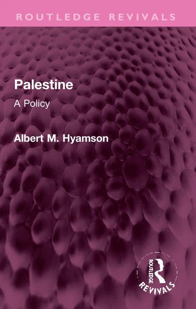bokomslag Palestine