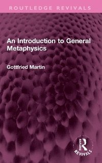 bokomslag An Introduction to General Metaphysics