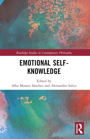 Alba Montes Sánchez, Alessandro Salice - Emotional Self-Knowledge, Häftad