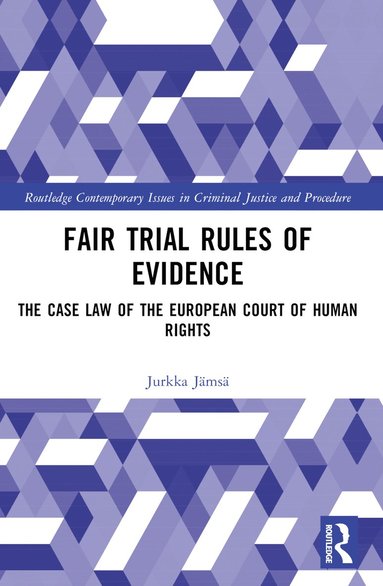 bokomslag Fair Trial Rules of Evidence