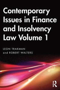 bokomslag Contemporary Issues in Finance and Insolvency Law Volume 1