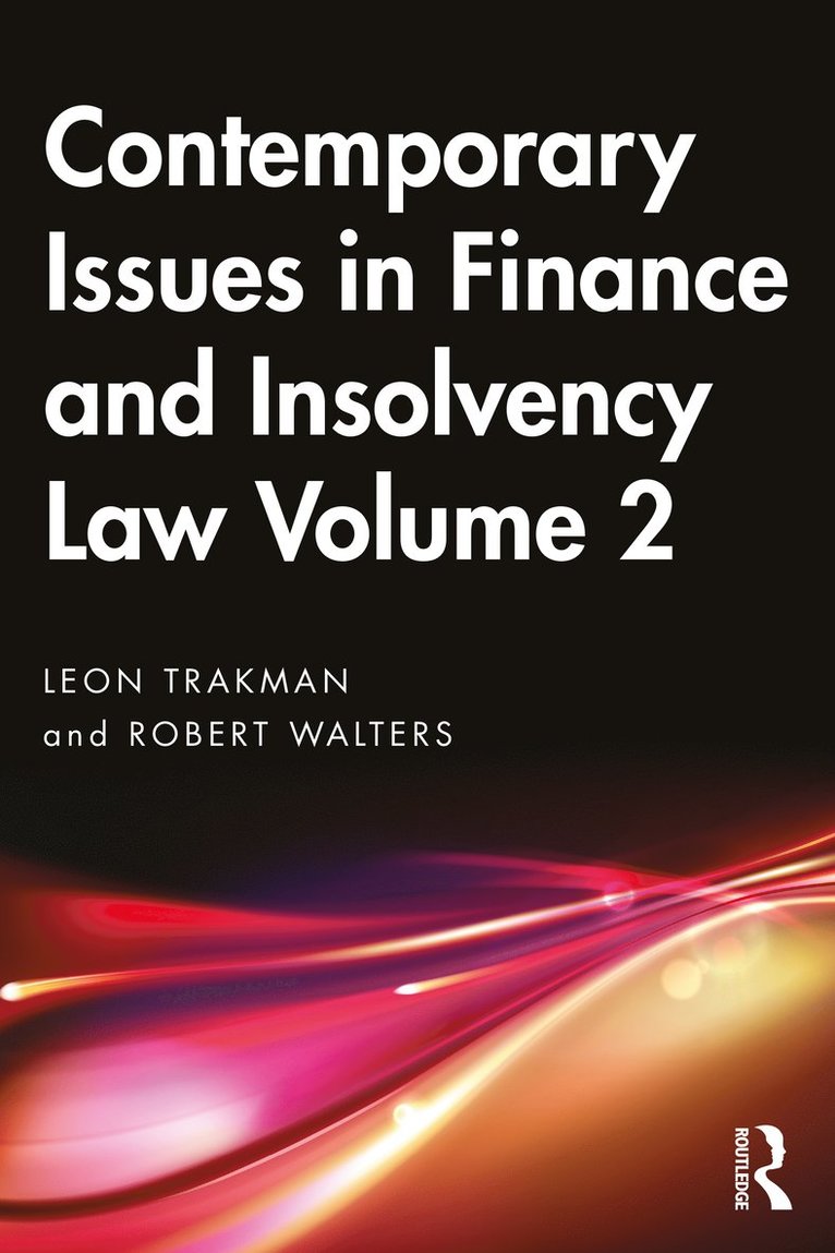 Contemporary Issues in Finance and Insolvency Law Volume 2 1