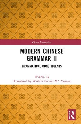 Modern Chinese Grammar II 1