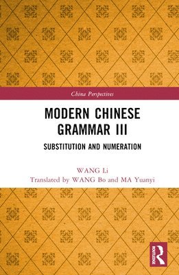 Modern Chinese Grammar III 1