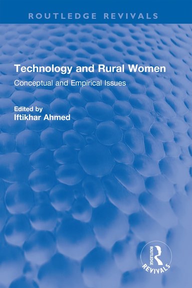 bokomslag Technology and Rural Women